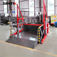 Plateforme de chargement et de déchargement hydraulique mobile 3000 kg, garde-corps de sécurité pour conteneurs de camions portables, acier au carbone, certifiée CE ISO