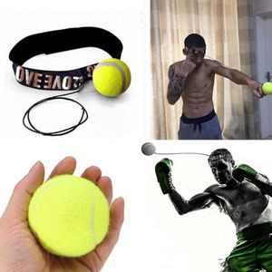 Reacción Entrenamiento Tennis Head Mount Speed Ball Reflex Band <span class=keywords><strong>para</strong></span> <span class=keywords><strong>boxeo</strong></span> Punch Practice & Speed Balls Training - Product Image 6