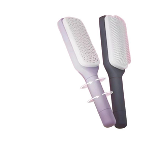 Peigne à cheveux rotatif <span class=keywords><strong>de</strong></span> levage une clé pour nettoyer le peigne <span class=keywords><strong>de</strong></span> massage rétractable coussin d'air peigne d'airbag - Product Image 3