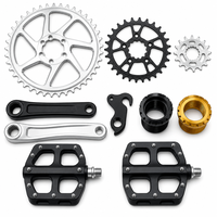 Services d'usinage CNC sur mesure pour composants de vélo en aluminium 6061 : potence, tige de selle, collier de potence, cockpit pour VTT et vélo de route (OEM/ODM)