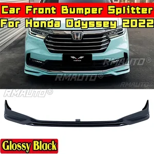 Kit carrosserie pour Honda Odyssey 2022, séparateur de pare-chocs avant noir mat style YOFER, spoiler de pare-chocs avant, accessoires de voiture - Product Image 2