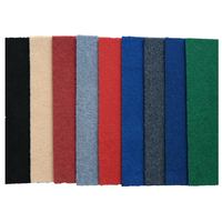 100% Polyester Bester Preis Hot Selling Teppich, Niedrig preis Teppich, Bunter Velours Ausstellung Boden Plain Teppich für Veranstaltung