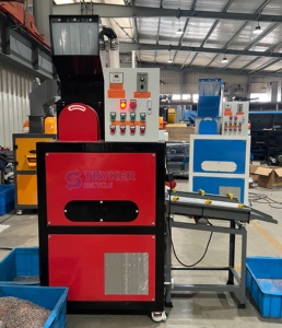 ST-05M nhà sử dụng cáp granulator máy tự động phế liệu kim loại Shredder bánh thành phần cốt lõi cho Đồng chế biến Điều kiện Mới - Product Image 3