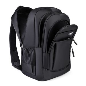 Airuaqi Men's <b>Backpack</b> 20-35L <b>Large</b> <b>Capacity</b> Business Travel Casual <b>Backpack</b> Solid Color With Interior Zipper Pocket - Product Image 4