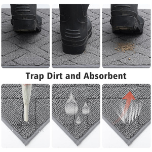 Tapis d'entrée antidérapants pour la maison, tapis <span class=keywords><strong>de</strong></span> sol lavables en machine, tapis <span class=keywords><strong>de</strong></span> bienvenue anti-salissures pour <span class=keywords><strong>porte</strong></span> d'entrée - Product Image 4