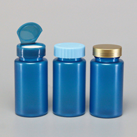 Flacon à pilules en plastique PET pharmaceutique à usage médical, best-seller, avec bouchon sécurité enfant