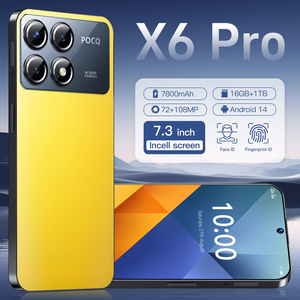 Teléfono Inteligente Android <span class=keywords><strong>X6</strong></span> Pro 5G Original de 1TB al por Mayor, Nuevo Teléfono Móvil Desbloqueado 3G y 4G a Bajo <span class=keywords><strong>Precio</strong></span> - Product Image 4