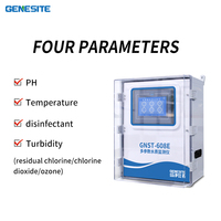 Sistem Pemantauan Air Minum Online PH/ORP/EC/Suhu/Kekeruhan/Pengujian Klorin Bebas OEM/ODM Penganalisis Air Multi-parameter