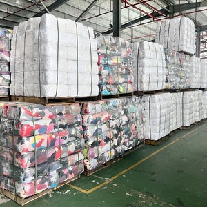 綿布 5kg 工業用ワイピング ダークカラー 長方形 強力な油・水吸収 メイレファンブランド 廃布 - Product Image 4
