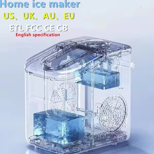 Mais novo <span class=keywords><strong>Mini</strong></span> Máquina De Gelo Ultra-silenciosa Casa Portátil Bancada <span class=keywords><strong>Ice</strong></span> <span class=keywords><strong>Cube</strong></span> <span class=keywords><strong>Maker</strong></span> para Leite Tea Shop Bar - Product Image 4