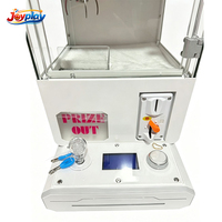 Mini machine à griffes commerciale blanche, machine à griffes de table pour petits jouets en peluche, machine à prix de jeu d'arcade, fabricant et fournisseur