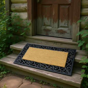 Tapis de sol Brush Floor Mat Cottage 24 x 36 pouces, tapis de porte pour usage extérieur et intérieur - Product Image 1