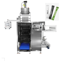 Machine d'emballage automatique multi-voies à scellage 4 côtés pour sachets de café, machine d'emballage de sachets de poudre de café 6 Land