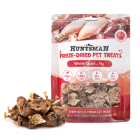 Friandises pour chiens et chats personnalisées OEM, lyophilisées, riches en protéines, sans céréales, étiquette privée, viande crue, saveur naturelle, collation pour animaux de compagnie