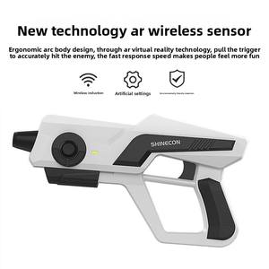 Detección de movimiento de Shinecon Factory para controlador de pistola de juego Bluetooth AR pistola para PUBG Mobile y PSP Wild Action para teléfono inteligente - Product Image 4