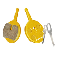 TOOPRE Plaquettes de frein à disque en métal pour VTT Accessoires de vélo de haute qualité pour des performances optimales sur les plaquettes de vélo de VTT
