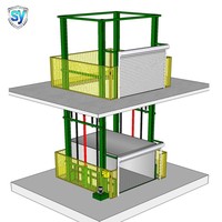 Élévateur à rail hydraulique compact et robuste, réglable, pour usage industriel, entrepôt, manutention de matériaux, capacité de 1 à 20 tonnes, fabriqué en Chine