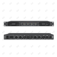 OEM EIF ET2350/4350 1U Raf Tipi 2/4 Kanal 350W 4 Ohm Profesyonel Dijital Güç Amplifikatörü, Sahne Kullanımı için Metal Gövdeli