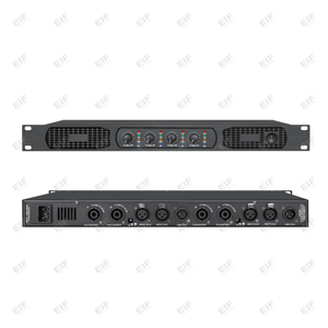 Amplificador de Potencia Digital OEM EIF ET2350/4350 1U de 2/4 Canales y 350W con Carcasa Metálica para Karaoke e Iglesias - Product Image 3