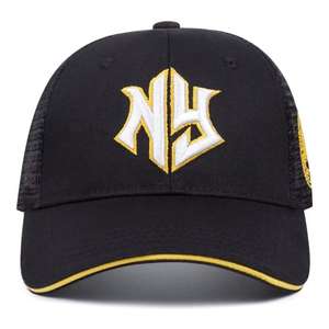 قبعة بيسبول جديدة مع حروف مطرزة 'نيويورك' ومثالية للأنشطة الخارجية أو الارتداء اليومي. - Product Image 3