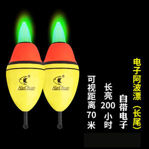 Flotador Electrónico HaiChuan Awa de Cola Larga, 20g 30g 40g 50g 60g, de Espuma Ligera, para Pesca en Roca, Uso en Océano - Product Image 1