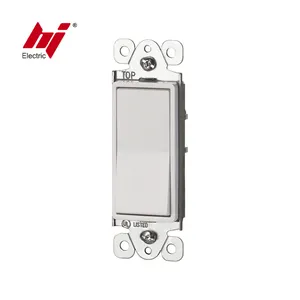 USA Style Wall Switch 15A PC Material Power Wall Switch