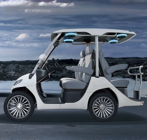 Voiturette de golf électrique de luxe HDK EV, véhicule à énergie nouvelle, mini-voiture économique 48V pour hôtels - Product Image 3