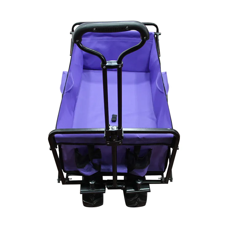 Sandalye katlanabilir katlanabilir katlanır ağır bahçe arabası <span class=keywords><strong>vagon</strong></span> ile şişme jantlar ve balon plaj için tekerlekler kum depolama