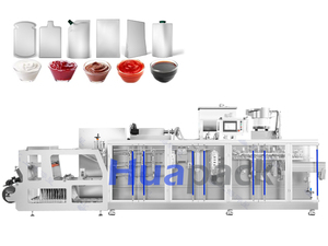 HUAPACK-Machine d'emballage et de remplissage peseuse multi-têtes avec bec pour ketchup liquide - Product Image 6