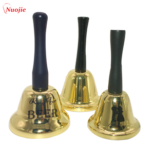 Campana de Mano Navideña de Colores Variados al por Mayor, Decoración Navideña, Instrumento Musical de Juguete para Niños, Campana de Mano Navideña - Product Image 2