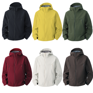 QUICKSHOW <span class=keywords><strong>Softshell</strong></span>-Jacke mit Fleece-Futter und Kapuze S-5XL Rip-Stop Aktivbekleidung Wasserdichter Reißverschluss Wander-Windbreaker Outdoor-Jacken - Product Image 6