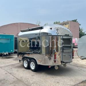 Nouveau chariot de vente de nourriture de rue camion de nourriture vintage électrique vente de remorque de nourriture mobile - Product Image 4