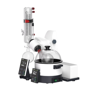 Pantalla LCD de laboratorio Purificación Cristalización Destilación Aparato Elevación eléctrica 1L 2L 3L Evaporador rotatorio - Product Image 3