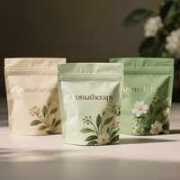 Emballage de sac de sachets écologique personnalisé pochette debout sac d'aromathérapie en plastique sécurisé à encoche déchirable