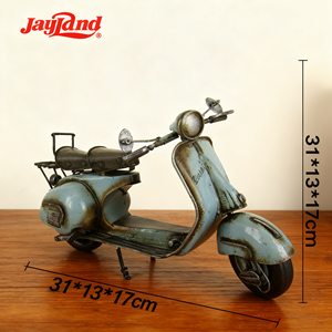 1957 rosso 150 ACMA metallo decorazione per la casa modello di moto in scala 1:12 pezzo per la decorazione della casa nordica - Product Image 1