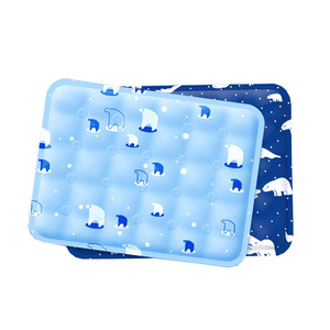 Wasserdichtes Kühl kissen für Hunde bett für den Sommer Leicht zu reinigende Gel-Kühl matte für Hunde und Katzen - Product Image 6