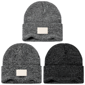 RTS Winter Knitted Beanie <b>Hat</b> for Women Factory 100% Acrylic Knit Common Beach Travel Use Wholesale - Product Image 1