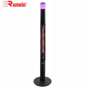 Low Price 1500W <strong>Column</strong> Golden Tube Heating <strong>Infrared</strong> Electric <strong>Heater</strong>