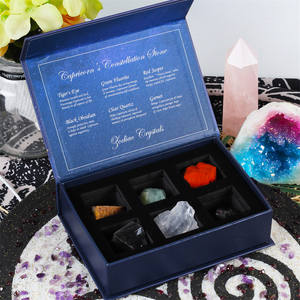 Juego de Piedras de las Doce Constelaciones al por Mayor, Piedras Zodiacales de Cristal Natural, Caja de Regalo, Juego de Constelaciones de <span class=keywords><strong>Cuarzo</strong></span> Reiki para Recuerdos - Product Image 5