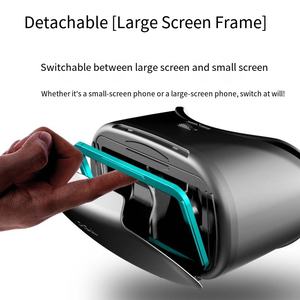 VRG <strong>3D</strong> VR Glasses for Smartphones with 5-7 Inch Virtual Screen Metaverse Integration Smart Functions - Product Image 4