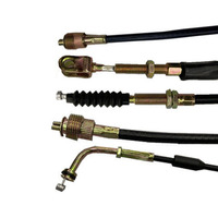 Kabel kontrol sepeda motor, kabel spidometer rem kopling untuk suku cadang sepeda motor harga pabrik