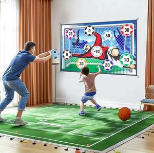Sport Interactive Football Toss Fabric Toy Kids <b>Shooting</b> Game Target - Product Image 1
