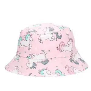 Unisex Trẻ Em Mùa Xuân Mùa Hè In Xô Hat Polyester Thoáng Khí Mặt Trời Bảo Vệ Bãi Biển Thể Thao Du Lịch Phim Hoạt Hình Ngoài Trời