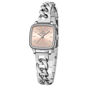 Montre de Luxe Rétro pour Femme avec Boîtier Carré, Bracelet en Laiton, Bijou Métallique Élégant, Montre à Quartz Personnalisée pour Dames - Product Image 6
