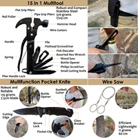 Sac de survie tactique SOS, trousse de premiers soins d'urgence pour l'extérieur, équipement de sécurité et de survie, trousse médicale pour la randonnée