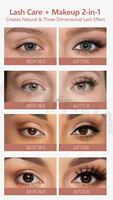 OTVENA Mascara naturel noir très vendu, imperméable, pour des cils plus épais et plus longs