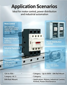 Contactor Magnético Trifásico LC1-D910 Telemecanique, 220V 50/60Hz, Montaje en Riel DIN - Product Image 6