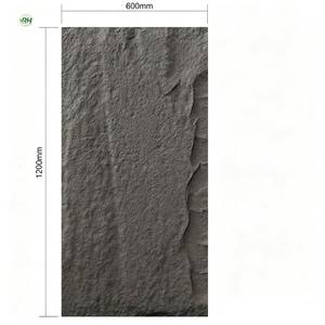 ورق جدران خارجي منقوش للفيلات من RUIHE، تصميم عصري مقاوم للماء ومضاد للتآكل، لوح حجري ناعم من البولي يوريثين بتصميم جرافيكي كبير - Product Image 2