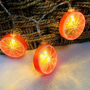 Festive Holiday Lighting Fruits Fairy Lamp Luminous Novelty Orange Lemon <strong>String</strong> <strong>Lights</strong> Decoration Christmas <strong>Light</strong> Fixture - Product Image 6