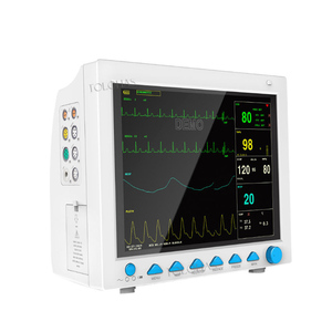 Moniteur de signes <span class=keywords><strong>vitaux</strong></span> vétérinaires multiparamètres LHW8000V, moniteur portable pour animaux de compagnie - Product Image 1